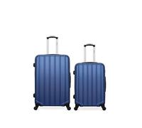 hero - lot de 2 - valise grand format et valise weekend himalaya - marine marine G