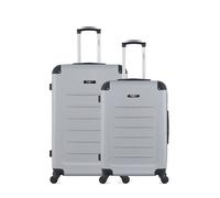 Ensemble de 2 valise grand format et valise weekend opera - gris gris G