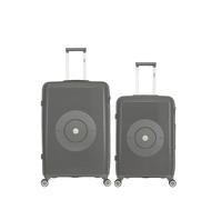 Lot de 2 Valise Grand Format et Valise Weekend ORION gris