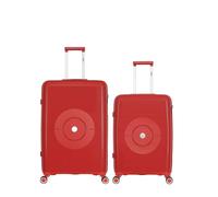 Lot de 2 Valise Grand Format et Valise Weekend ORION rouge