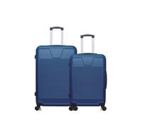 - lot de 2 - valise grand format et valise weekend selenga - marine