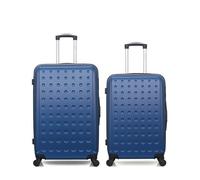 hero - lot de 2 - valise grand format et valise weekend taurus - marine marine G