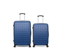 - lot de 2 - valise grand format et valise weekend taurus - marine