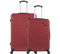 lot de 2 valise grand format et weekend cité bordeaux bordeaux G