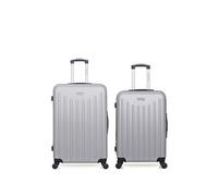 - lot de 2 - valise weekend et valise cabine brooklyn - gris