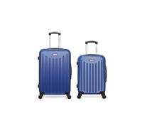 - lot de 2 - valise weekend et valise cabine brooklyn - marine