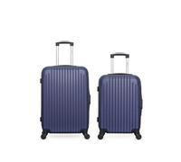 - lot de 2 - valise weekend et valise cabine carpates - marine