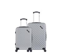 Ensemble de 2 valise bluestar - valise weekend et valise cabine cité - gris