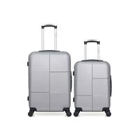 Lot de 2 - Valise weekend et valise cabine CORONADO - gris - HERO