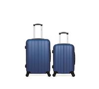 Lot de 2 - valise weekend et valise cabine fogo - marine
