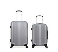 Lot de 2 - Valise weekend et valise cabine LIPARI - gris - HERO