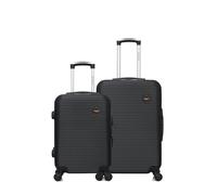 Lot de 2 - Valise weekend et valise cabine LONDON - noir - BLUESTAR