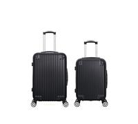 - lot de 2 - valise weekend et valise cabine tage - noir