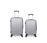 - lot de 2 - valise weekend et valise cabine taurus - gris