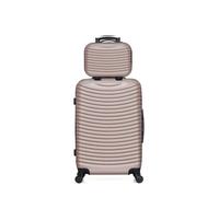 Lot de 2 - Valise weekend et vanity ETNA - rose - HERO