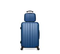 bluestar - lot de 2 - valise weekend et vanity napoli - marine