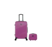 Valise weekend et vanity PETER - violet - GENTLEMAN FARMER 65x41x26cm
