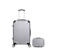 Lot de 2 - Valise weekend et vanity TAGE - gris - WAVE PARIS