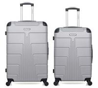 Lot de 2 valises bluestar grand format et weekend ottawa gris