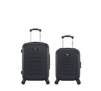 LOT DE 2 - Valises cabine et cabine XXS OPERA - NOIR - BLUESTAR