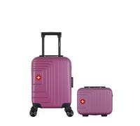 LOT DE 2 - Valises cabine XXS et vanity RUTI - VIOLET - SWISS KOPPER