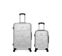 LOT DE 2 - Valises grand format et cabine AELYS - gris - LPB LUGGAGE