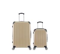 LOT DE 2 - Valises grand format et cabine DENALI - beige - WAVE PARIS