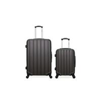 - lot de 2 - valises grand format et cabine himalaya - gris fonce