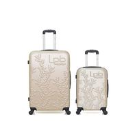 LOT DE 2 - Valises grand format et cabine NAIS - BEIGE - LPB LUGGAGE