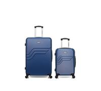 - lot de 2 - valises grand format et cabine queens - marine