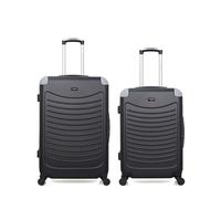 Lot de 2 Valises Grand Format et Week-end CONGO noir