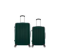 - lot de 2 - valises grand format et weekend denali - vert fonce