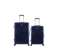 - lot de 2 - valises grand format et weekend detroit - marine