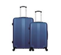 Lot de 2 - Valises grand format et weekend LIPARI - bleu - HERO