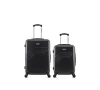 - lot de 2 - valises weekend et cabine detroit - gris fonce