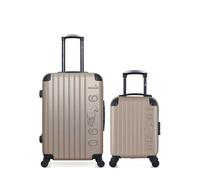 LOT DE 2 - Valises weekend et cabine XXS PORTER - beige - GENTLEMAN FARMER