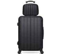 Lot de 2 - Valise weekend et vanity NAPOLI - noir - BLUESTAR