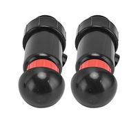 Lot de 2 valves à filetage G3, 4 soupapes d'admission et d'échappement automatiques, pièces externes et accessoires Tors pour ferme, utilisation facile, bonne étanchéité