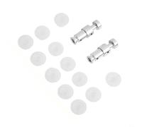 Lot de 2 valves à flotteur et 12 bouchons pour autocuiseur électrique Midea, pièces de rechange d'étanchéité de 2,5 L, kit d'accessoires de régulateur de pression en métal