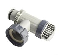 Lot de 2 valves à piston de rechange pour grandes pompes de filtration de piscine 10747 - Compatible avec systèmes de filtration d'eau salée de 1500 ou 2500 ou 4000 GPH