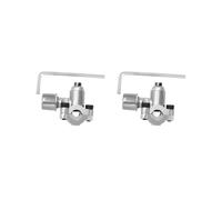 Lot de 2 valves de perçage de ligne Bpv-31 en alliage de zinc pour robinet de réfrigérateur
