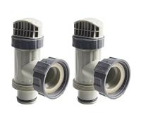Lot de 2 valves de rechange pour pompe de filtre pour Intex 10747
