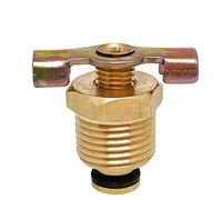 Lot de 2 valves de vidange de compresseur d'air filetées 3/8" G, raccords de soupape de vidange en laiton