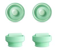Lot de 2 valves en bec de canard et 2 diaphragmes compatibles avec les pièces de rechange Elvie Stride, remplacement pour valves de pompe Elvie, accessoires de pièces de diaphragme