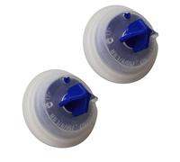 Lot de 2 vannes d'arrêt de réservoir de toilettes, vanne de remplissage, rondelle de diaphragme 242.313.00.1, pièces de rechange for salle de bain