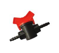 Lot de 2 vannes d'eau multifonctions avec tuyau de 8 mm et 10 mm, accessoire portable pour usage quotidien, valves d'eau réglables