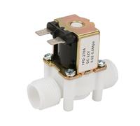 Lot de 2 vannes d'entrée d'eau automatiques pour machine à laver - Installation facile - Pièce électromagnétique