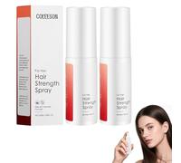 Lot de 2 vaporisateurs d'huile de croissance des cheveux naturels pour la croissance des cheveux, favorise des cheveux naturels plus épais, non gras, prévention de la perte (B)
