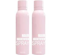 Lot de 2 vaporisateurs d'identification de cheveux, poudre de dermaplaning pour poils du visage, spray dermaplaner blanc pour épilation du visage pour femme