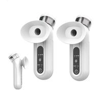 Lot de 2 vaporisateurs Nano Eye Mist pour les yeux secs, atomiseur à main, vapeur pour les yeux secs, vapeur pour le visage pour la peau, compresse chaude, hydratant pour les yeux rechargeable par USB